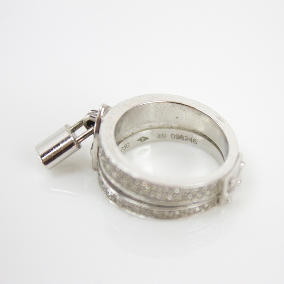 LIMITED EDITION Louis Vuitton Lockit Ring Diamond - Picture 6 of 8